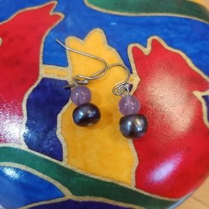 Amethyst Gemstone Earrings